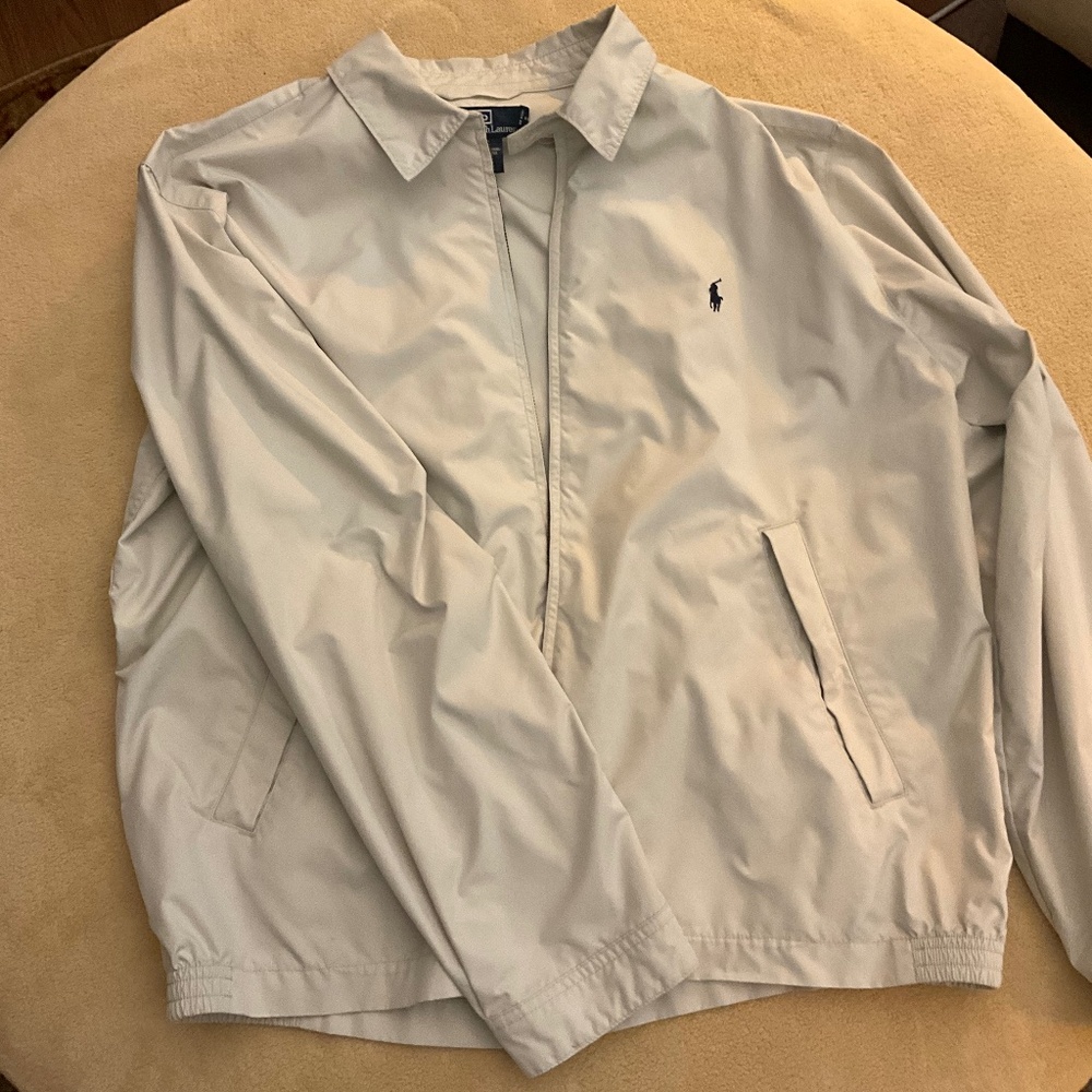 Men’s Polo, Ralph Lauren Light Weight Wind Breaker, Size M
